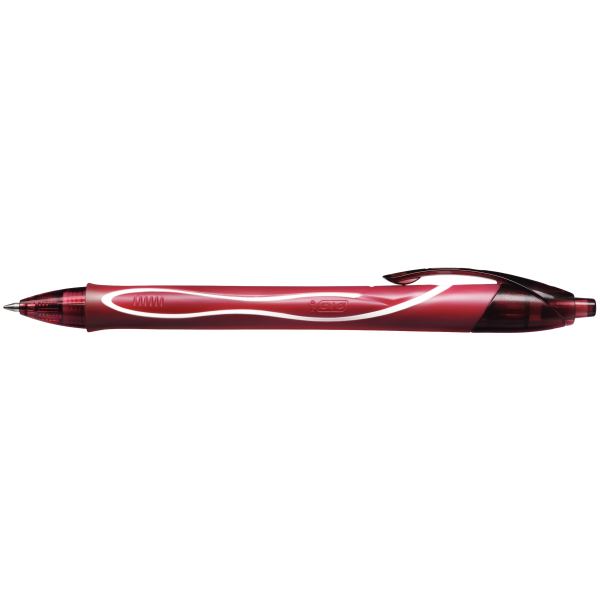 BIC Stylo à encre gel Intensity Quick Dry, rouge — Stylos bille & roller encre gel