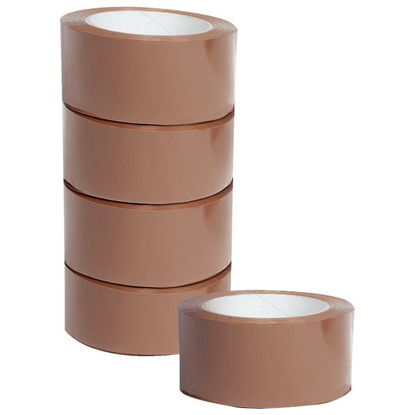 Lot de 36 rouleaux adhésifs en polypropylène havane avec dév, N.C — COURRIER ET EXPEDITION