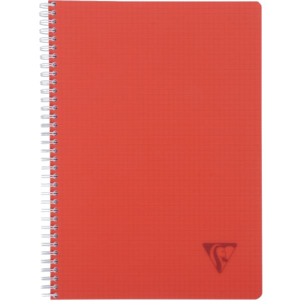 Clairefontaine Cahier reliure intégrale LINICOLOR, A4 — Reliures spirales sans micro-perforation