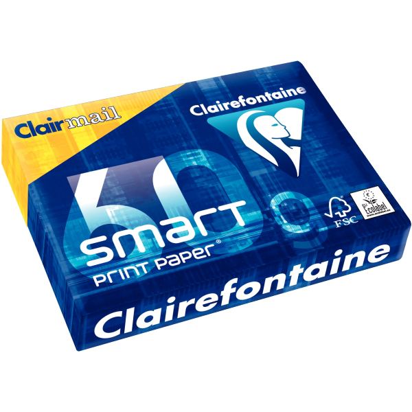 Clairefontaine Papier multifonction Clairmail, A4, blanc — Papier copieur et imprimante
