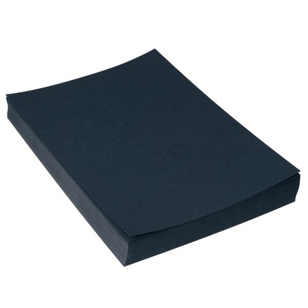 Paquet de 100 couvertures grain cuir 250g A3 noir, N.C — BUREAUTIQUE