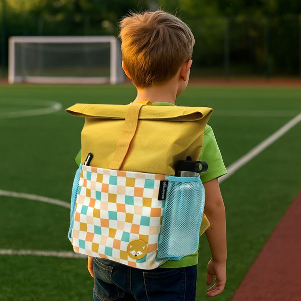 Sac à dos rolltop Cyranos le renard Les Déglingos — Cartables et sacs