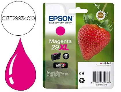 Cartouche d'encre original epson t2993 xl magenta — Non classé