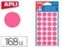 APLI Pastille de signalisation, diamètre: 15 mm, rose — Fournitures — vue 2