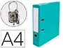 Classeur Levier Exacompta A4 Polypropylène 22/10e Dos 80 mm Coloris Vert Clair — Classement & archivage — vue 2