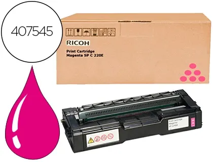 Toner laser original ricoh c250 600 p magenta — Non classé