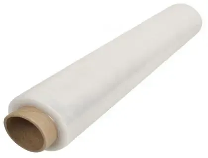 Film etirable manuel cast eco polyethylene 17 microns face interne collante 450mmx270m coloris transparent — Non classé