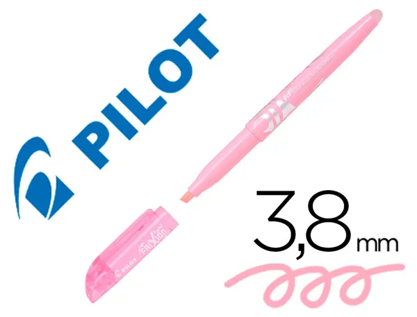 Surligneur pilot frixion light soft effacable pointe moyenne coloris rose pastel — Non classé