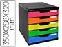 EXACOMPTA Module de classement MODULO A4, 5 tiroirs,arlequin — Aménagement d'espace — vue 2