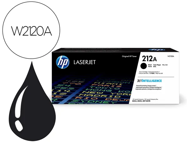 Toner laser original hp 212a 5500 p noir — Non classé