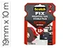 Ruban Fixation Scotch Double Face Extra Fort 19 mmx 1,5m Application Interieure Resistance Chaleur/Humidite —… — vue 2