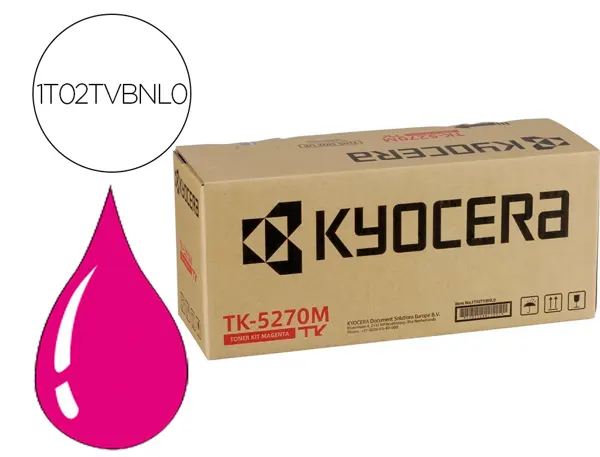 Toner laser original kyocera tk-5270m magenta — Non classé