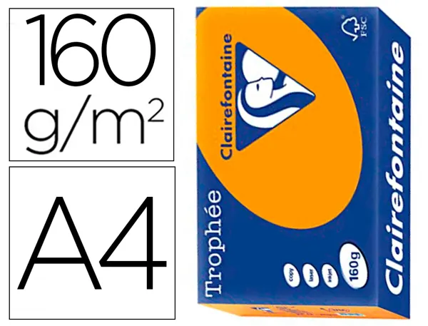 Clairefontaine Papier universel Trophée A4, clémentine — Papier copieur et imprimante