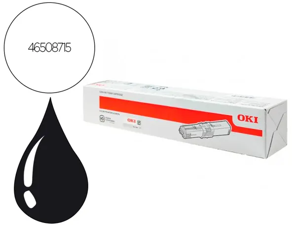 Toner laser original oki 46508715 1500 p cyan — Non classé