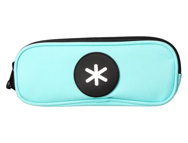 Trousse scolaire antartik ovale 2 compartiments 210x60x80mm coloris bleu givre — Non classé