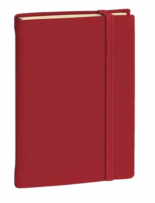 Carnet de note quo vadis 15 lignes silk bordeaux elastique. 192 pages format 10x15cm — Non classé