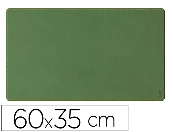 Sous-main rhodiarama souple simil cuir sauge velout 60x35 cm — Non classé