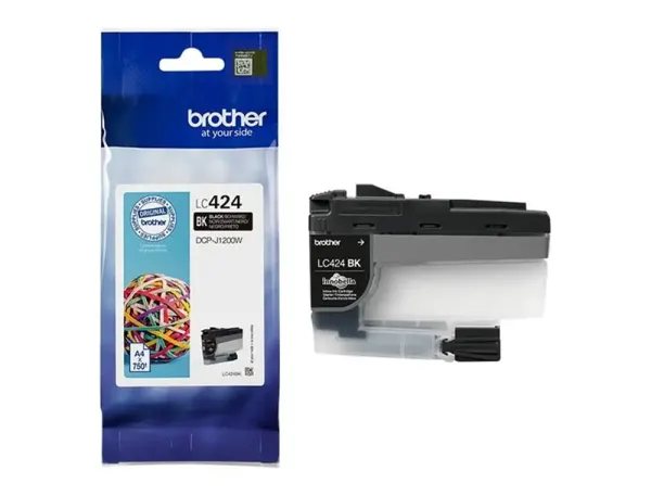 Cartouche d'encre original brother lc424bk 750 p noir — Non classé