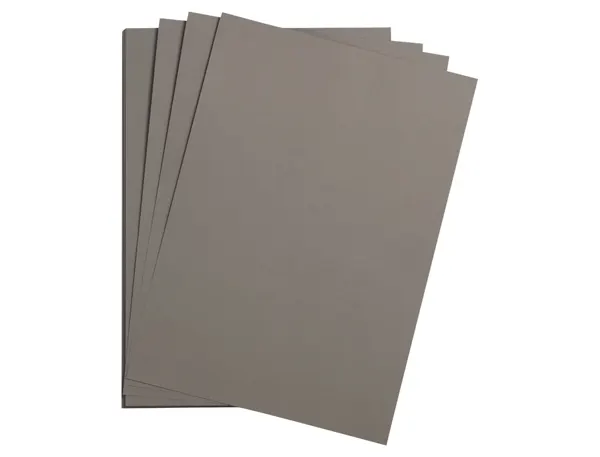 Feuille papier clairefontaine maya 270g 500x700mm coloris gris acier paquet 25 unites — Non classé