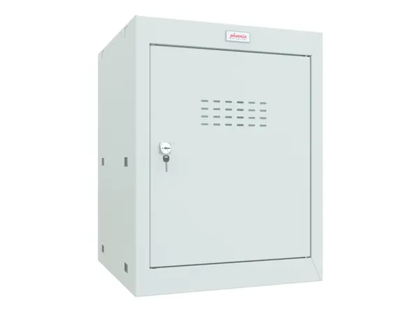 Casier cube phoenix taille 2 serrure a cle coloris gris clair — Non classé