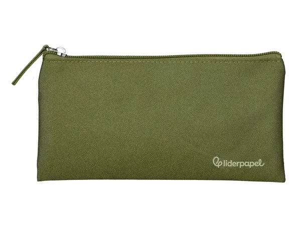 Fourre-tout liderpapel plat 1 compartiment 20x10cm coloris vert militaire — Non classé