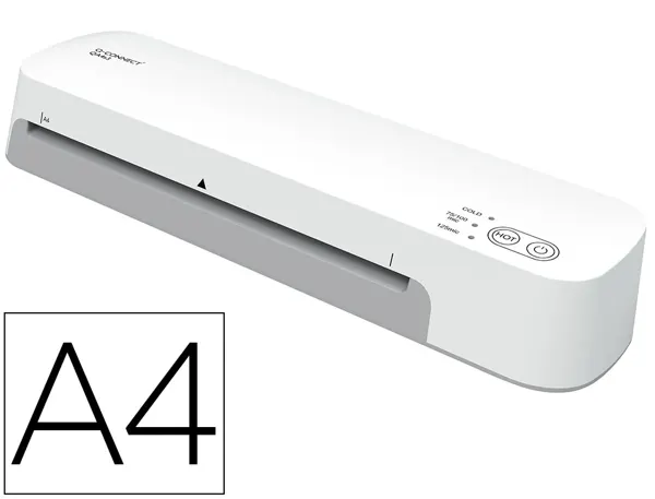 Plastifieuse q-connect kf19091 din a4 standard 2 rouleaux jusqu'a 125 mc — Non classé