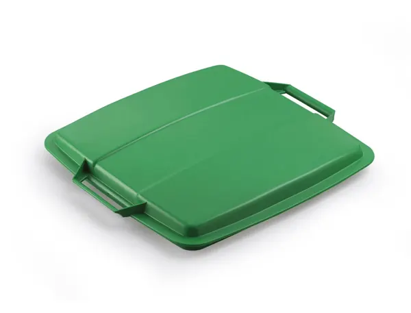 Couvercle durable poubelle durabin capacite 90l carre avec poignee coloris vert — Non classé
