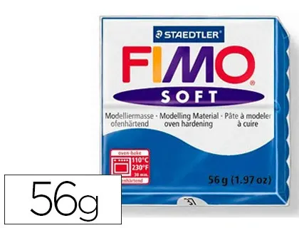 Pâte à modeler fimo soft coloris bleu pacifique pain 57g — Non classé