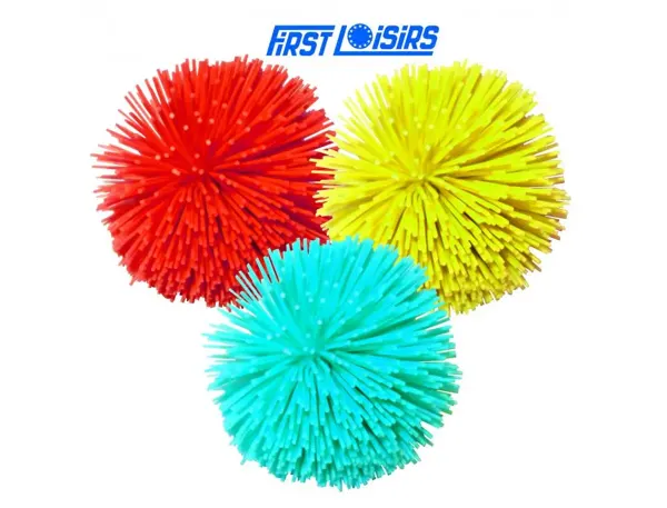 Balles d eveil firts loisirs balles araignees silicone 6 cm lot de 3 coloris assortis — Non classé