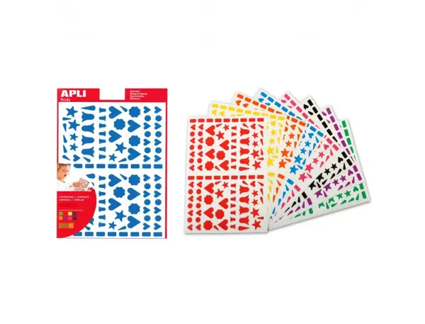 Gommette apli festive assortie 1792 unites — Non classé