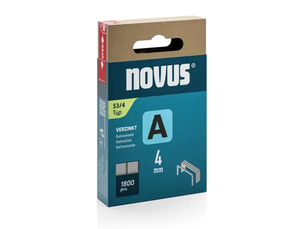 Agrafes pour cloueur 53/4 novus boite de 1800 — Non classé