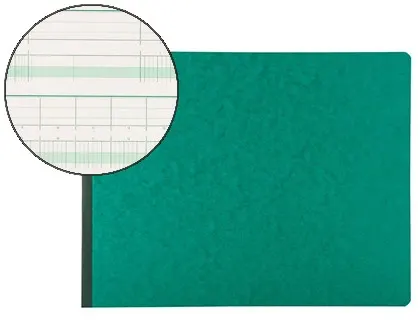 EXACOMPTA Piqûre tête paresseuse, 32 colonnes sur 2 pages — Registres & manifolds