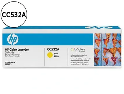 Toner laser original hp 304a 2800 p jaune — Non classé
