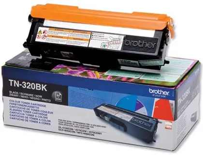 Toner laser original brother tn320bk 2500 p noir — Non classé