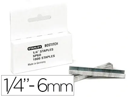 Agrafe bostitch sp6 boîte 1000 unités — Non classé