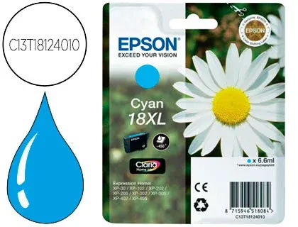 Cartouche d'encre original epson c13t18124010 450 p cyan — Non classé