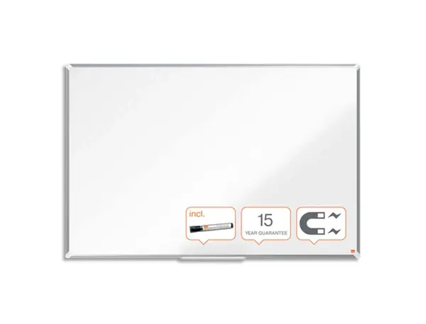 Tableau blanc nobo acier laqué premium plus 1500 x 1000 mm — Non classé