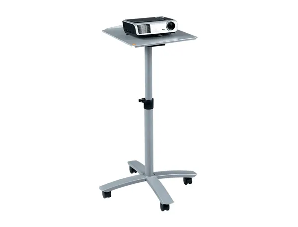 Table vidéoprojecteur 4 roulettes 2 freins 360 degrés hauteur réglable 81/120cm charge max 10kg 38x43cm base 60x60cm — Non…