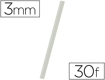 EXACOMPTA Peigne à relier Serodo, A4, 3 mm, transparent — Classement & archivage