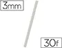 EXACOMPTA Peigne à relier Serodo, A4, 3 mm, transparent — Classement & archivage — vue 2