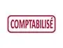 Formule Commerciale Trodat Xprint Comptabilisé Empreinte 44x15 mm Encrage Automatique Rechargeable Rouge —… — vue 2