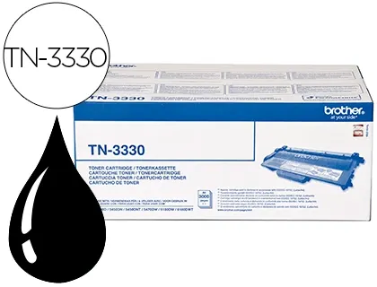Toner laser original brother tn3330 3000 p noir — Non classé