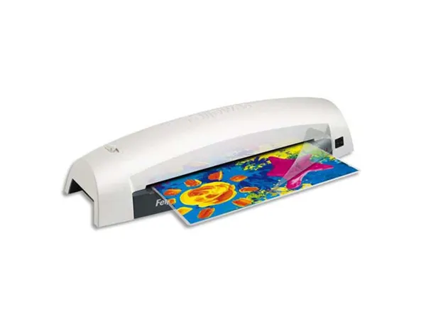 Plastifieuse fellowes lunar à chaud 80/125mc a3 vitesse 300mm/min pochettes sans bourrage usage occasionnel — Non classé