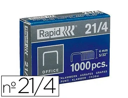 Agrafe rapid 21/4 boîte 1000 unités — Non classé