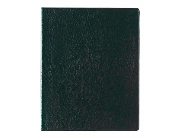 Agenda lecas classique 1 semaine/2 pagesfrancais 16x24 cm 128p coloris noir — Non classé