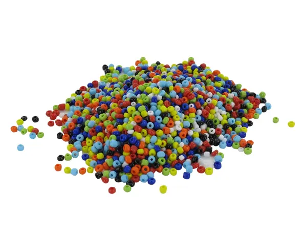 Perles Rocailles O'color Opaques Diametre 2,5mm Coloris Assortis Bocal 500 gr, LA FRANÇAISE DES COULEURS — Activités…