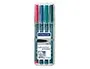 STAEDTLER Marqueur permanent 313S Lumocolor, étui de 4 — Fournitures — vue 2