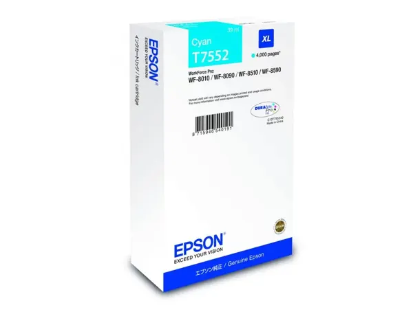 Cartouche d'encre original epson c13t75524010 cyan — Non classé