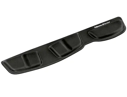 Repose-poignets fellowes health-v pour claviers ergonomique microban mousse à mémoire de forme coloris noir — Non classé
