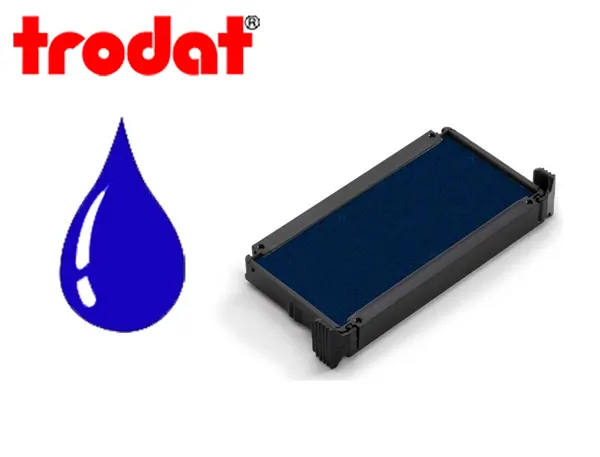 Cassette encrage trodat 6/4914b pour tampon encreur printy 4914 coloris bleu — Non classé